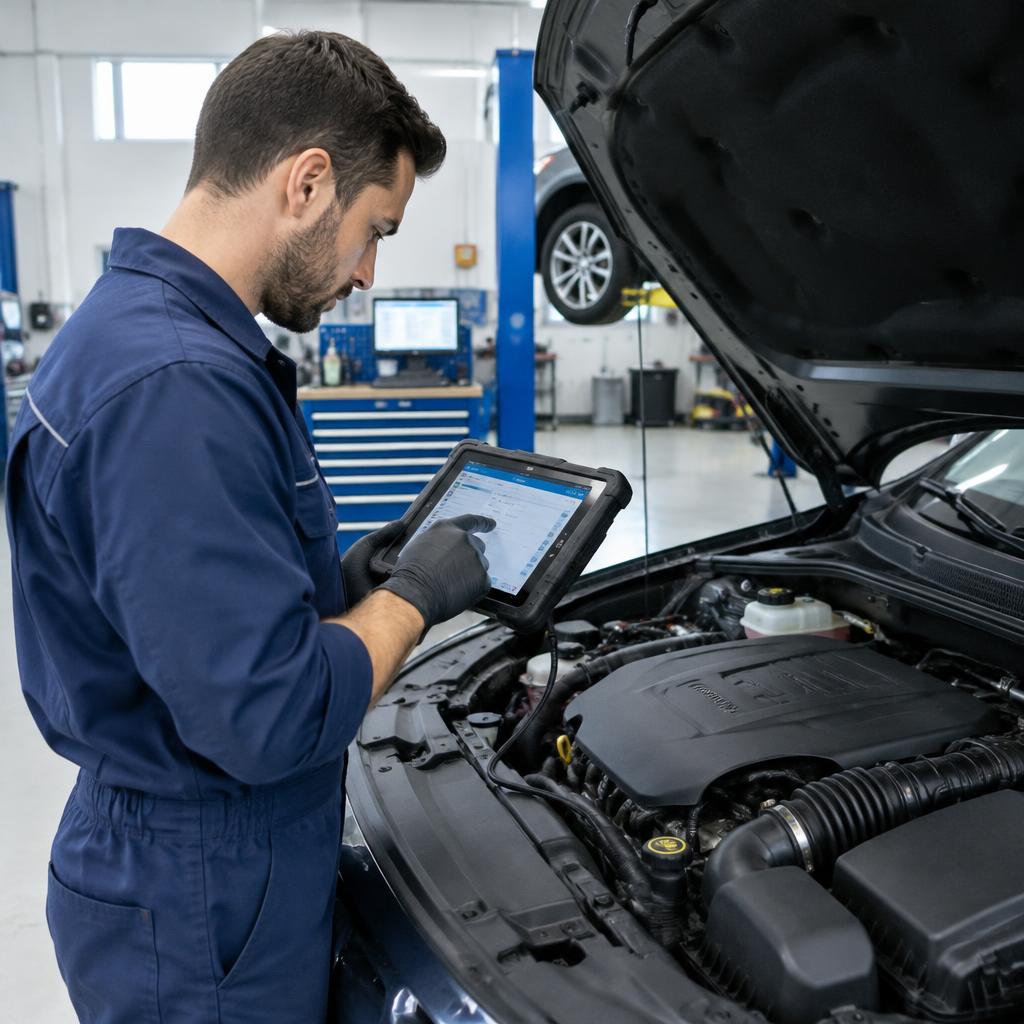Check Engine Light Diagnostics by a mobile mechanic